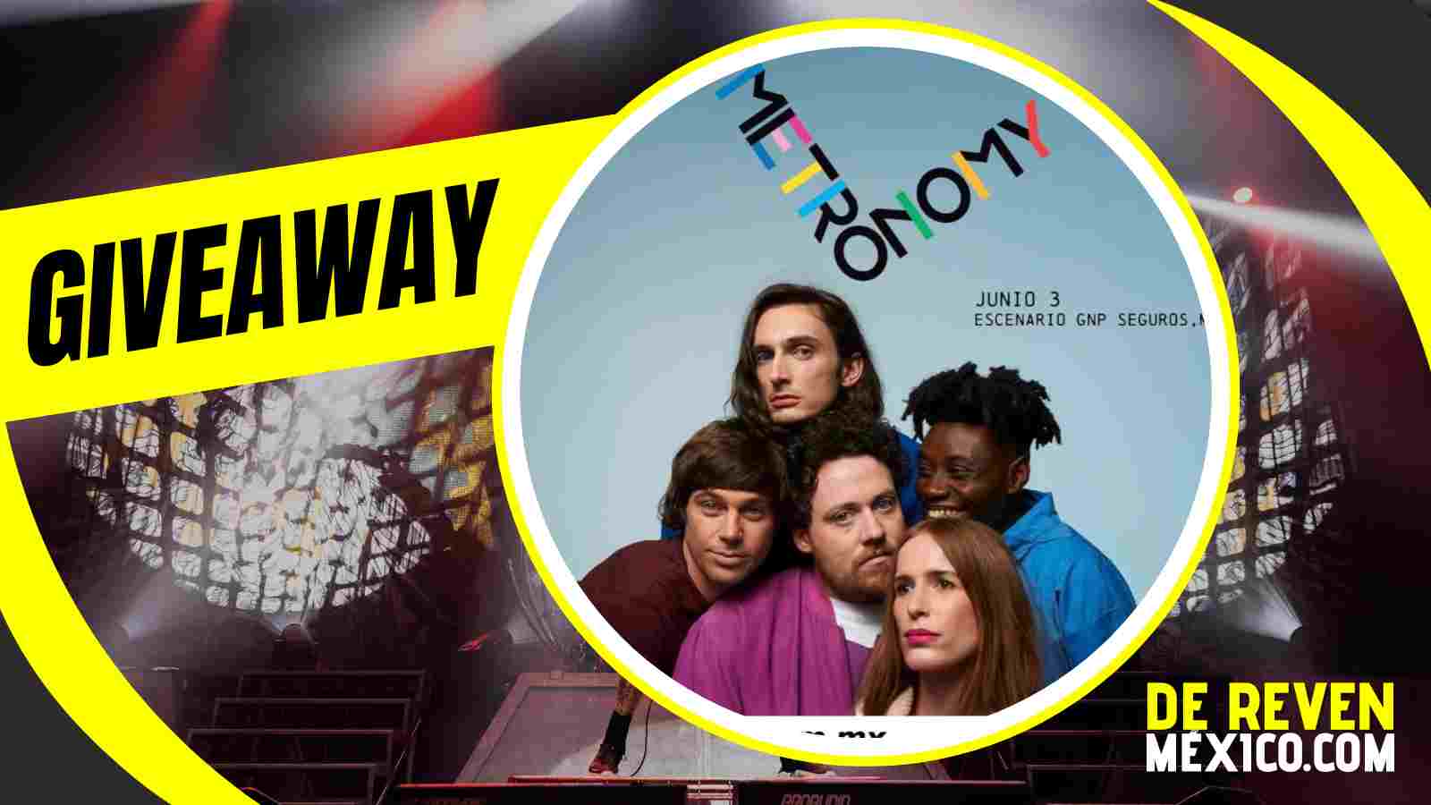 METRONOMY GIVEAWAY 2026 ESCENARIO GNP SEGUROS