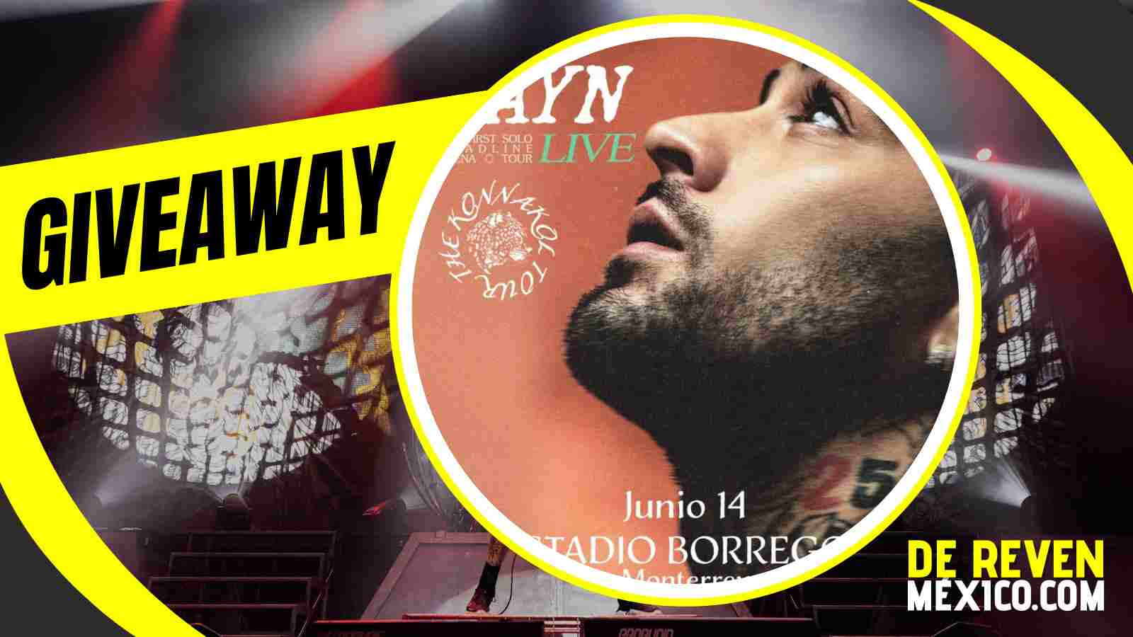 ZAYN GIVEAWAY 2026 ESTADIO BORREGOS
