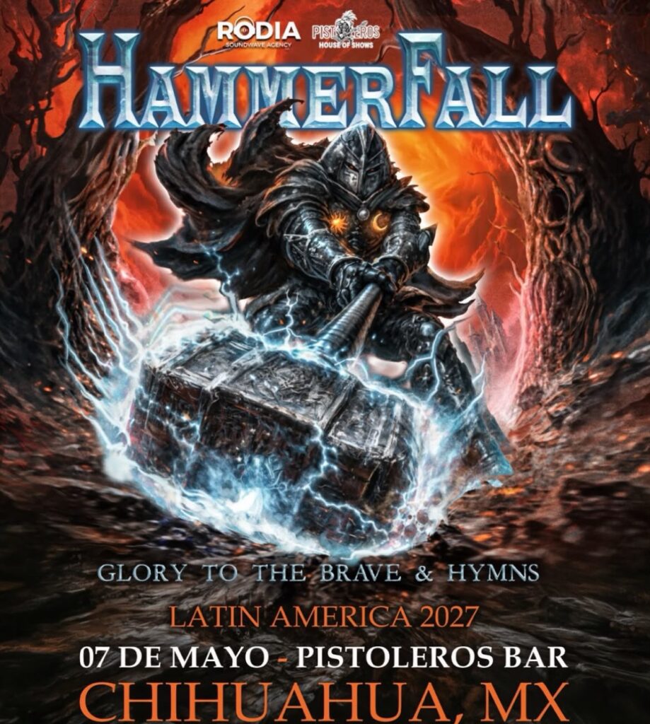 HAMMERFALL CHIHUAHUA 2027 PISTOLEROS HOUSE OF SHOWS