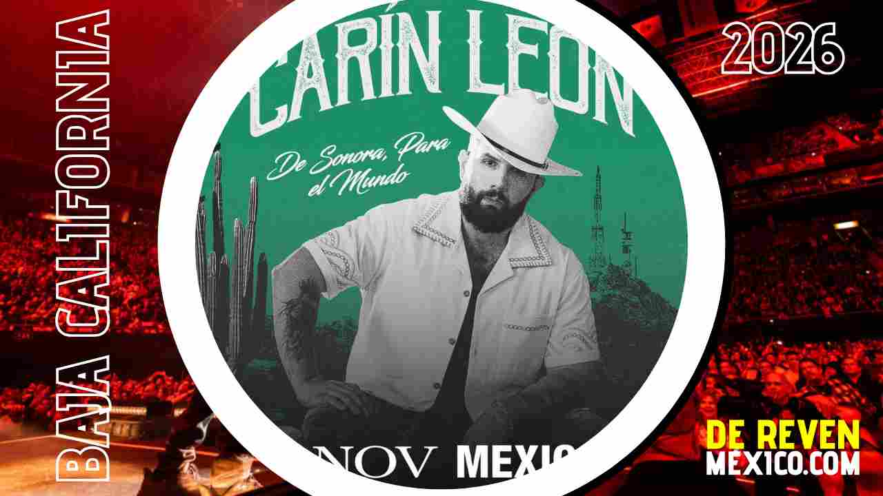 CARIN LEÓN MEXICALI 2026 ESTACIONAMIENTO CIUDAD DEPORTIVA