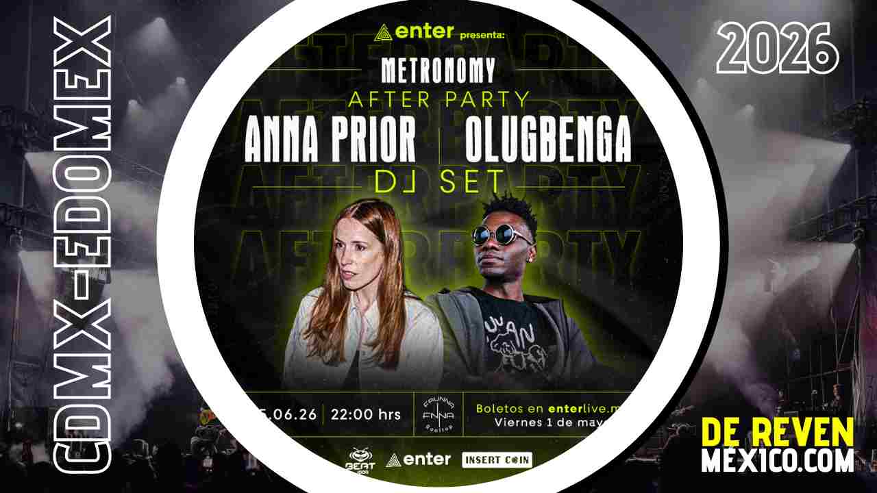 METRONOMY AFTER PARTY CDMX 2026 FAUNNA ROOFTOP