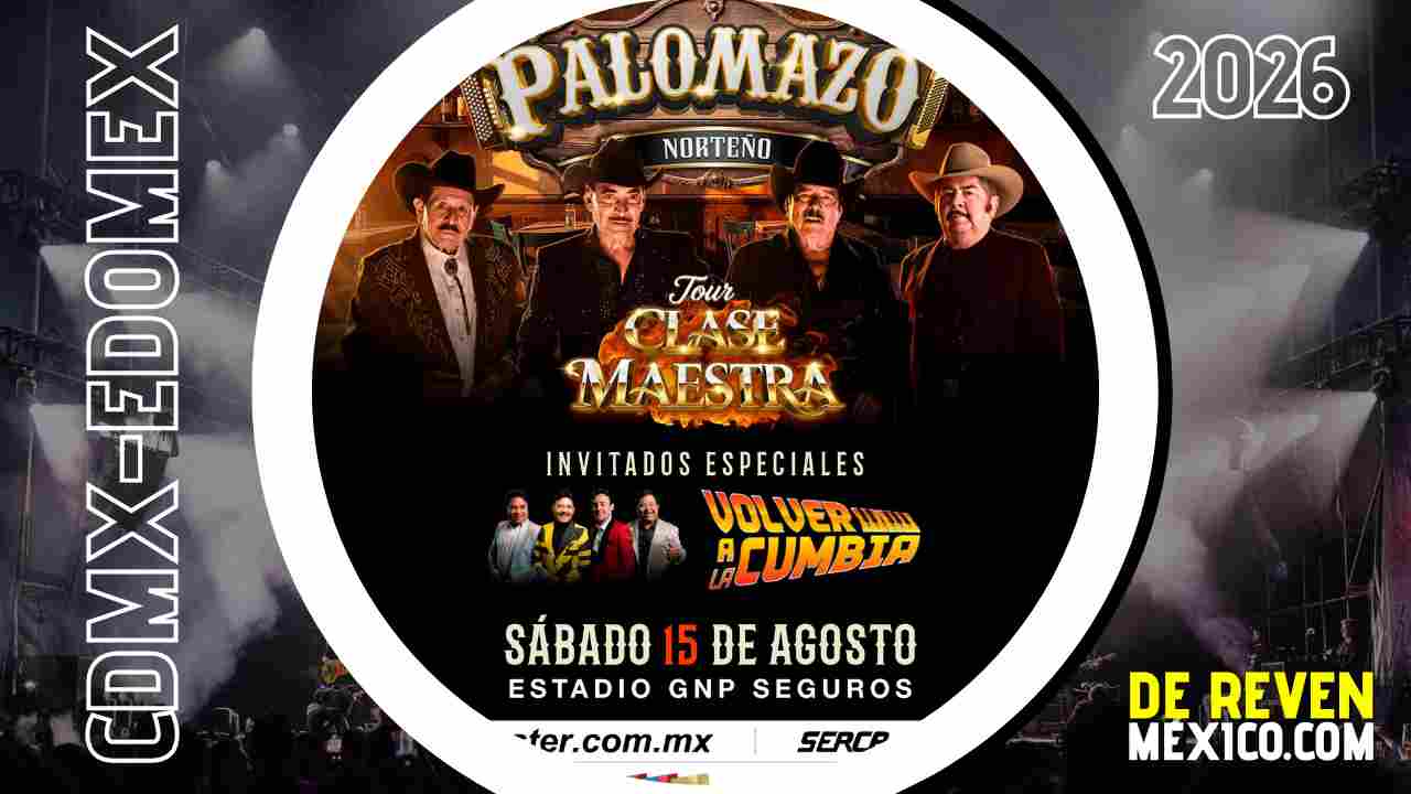 PALOMAZO NORTEÑO CDMX 2026 ESTADIO GNP SEGUROS