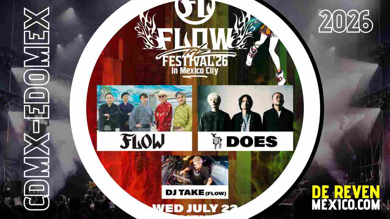 FLOW THE FESTIVAL CDMX 2026 FORO POLANCO