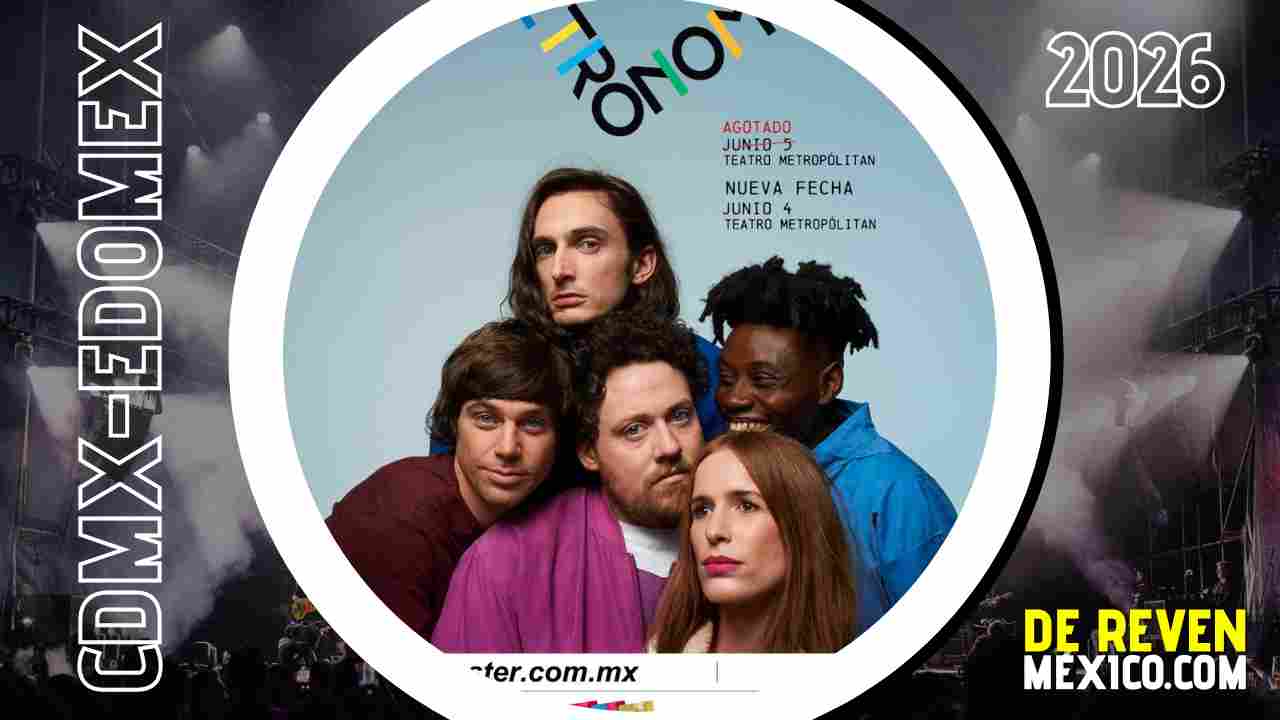 METRONOMY CDMX 2026 TEATRO METROPÓLITAN