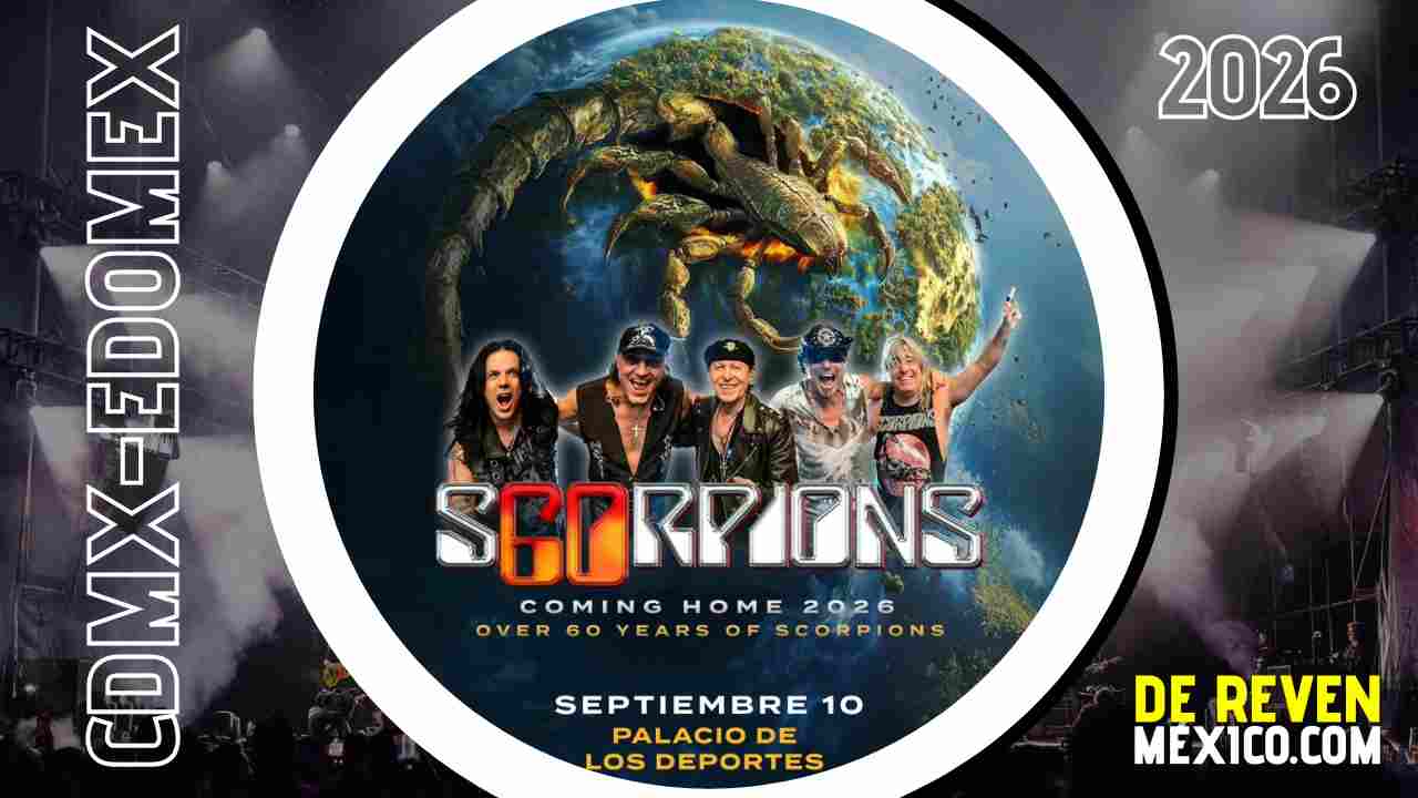 SCORPIONS CDMX 2026 PALACIO DE LOS DEPORTES