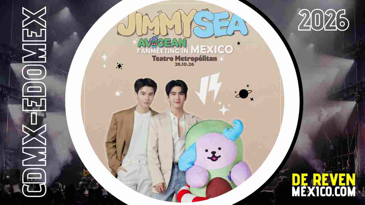 JIMMY SEA Y AVOCEAN CDMX 2026 TEATRO METROPÓLITAN