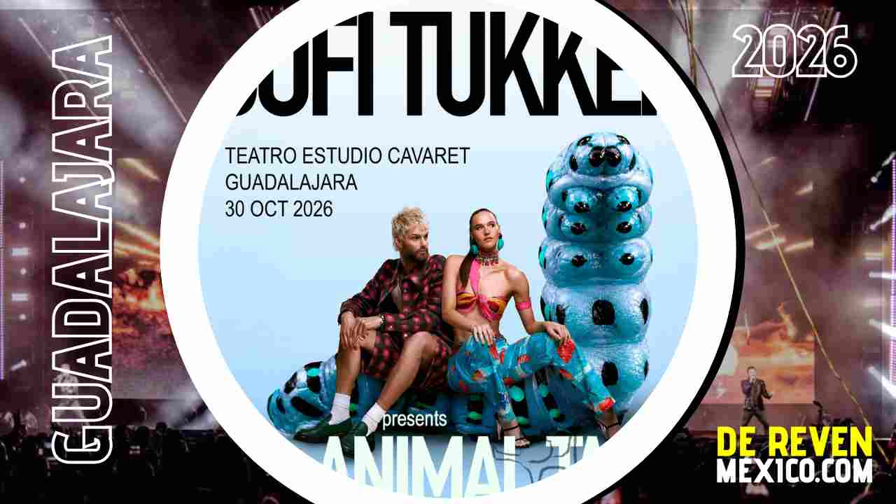 SOFI TUKKER GUADALAJARA 2026 TEATRO ESTUDIO CAVARET