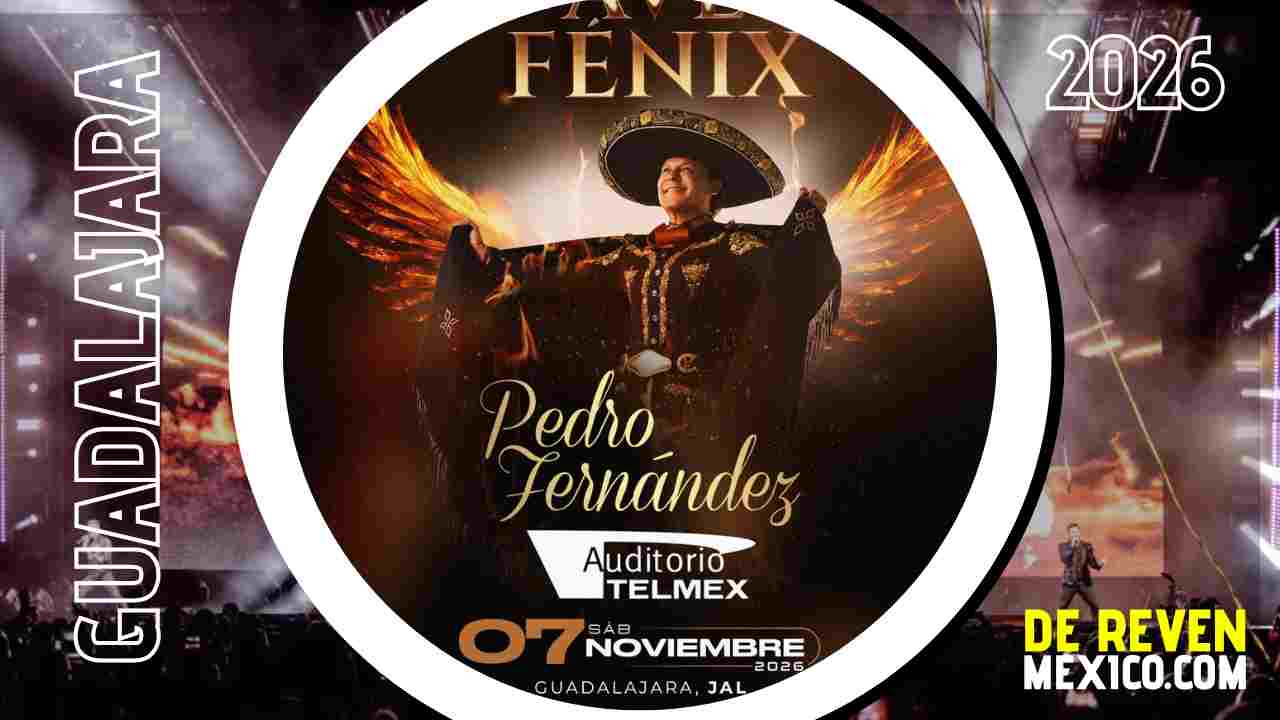 PEDRO FERNÁNDEZ GUADALAJARA 2026 AUDITORIO TELMEX