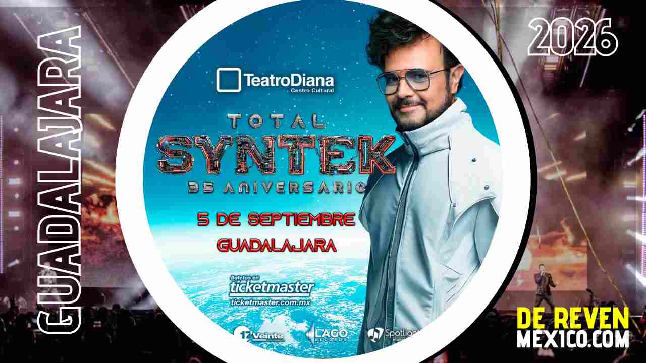 ALEKS SYNTEK GUADALAJARA 2026 TEATRO DIANA