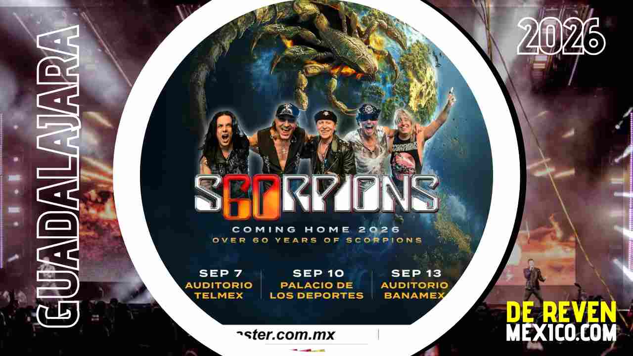 SCORPIONS GUADALAJARA 2026 AUDITORIO TELMEX