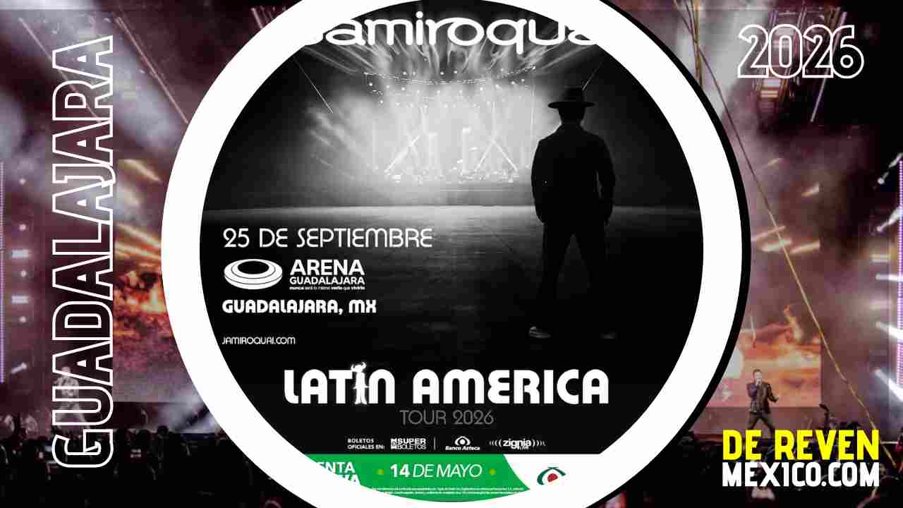 JAMIROQUAI GUADALAJARA 2026 ARENA GUADALAJARA