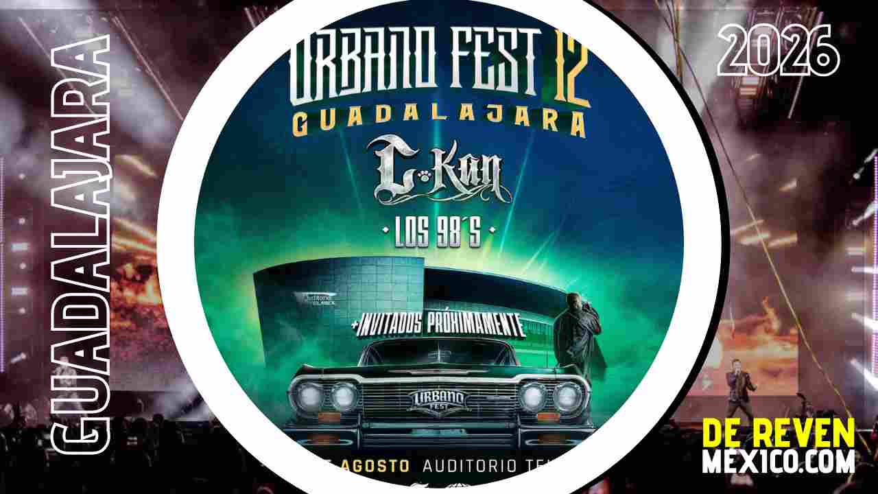 URBANO FEST GUADALAJARA 2026 AUDITORIO TELMEX
