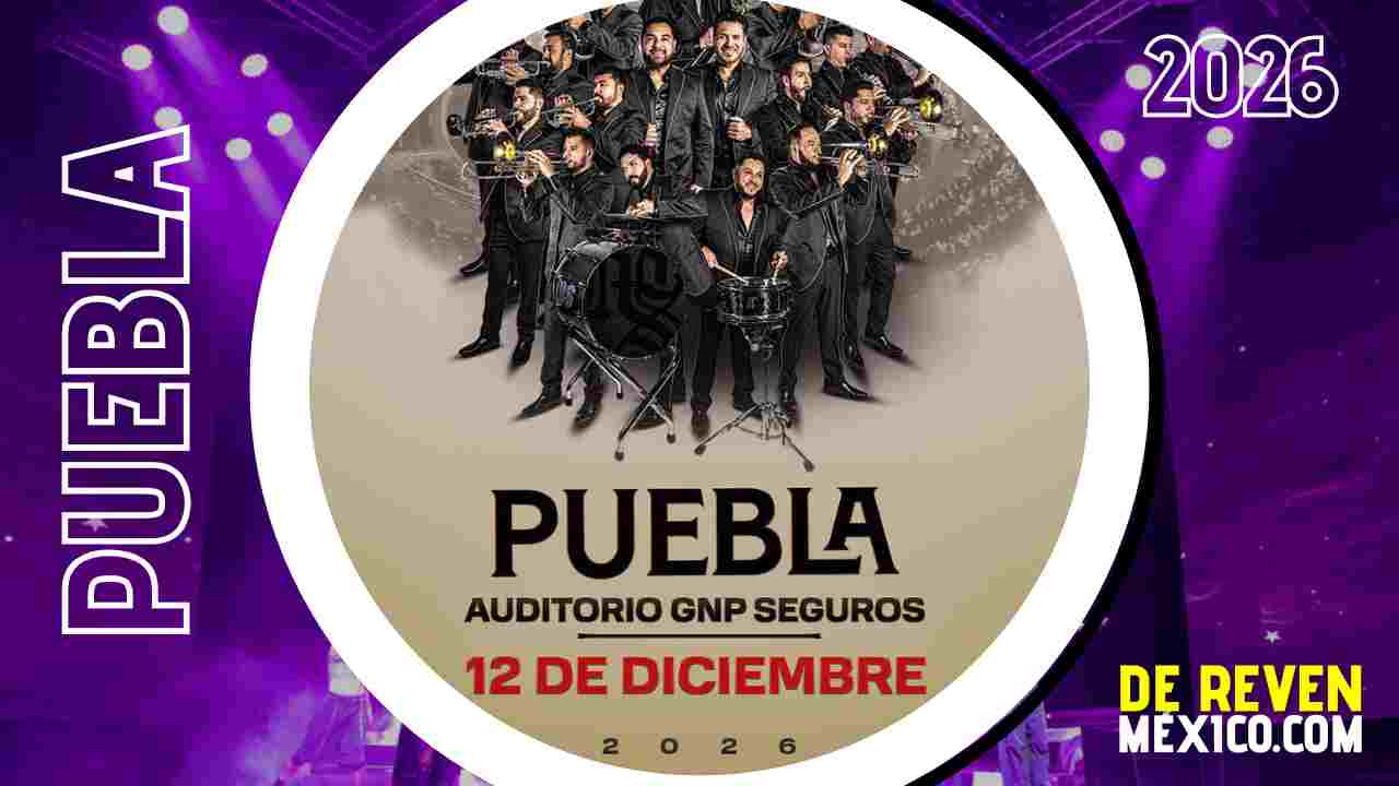 BANDA MS PUEBLA 2026 AUDITORIO GNP SEGUROS