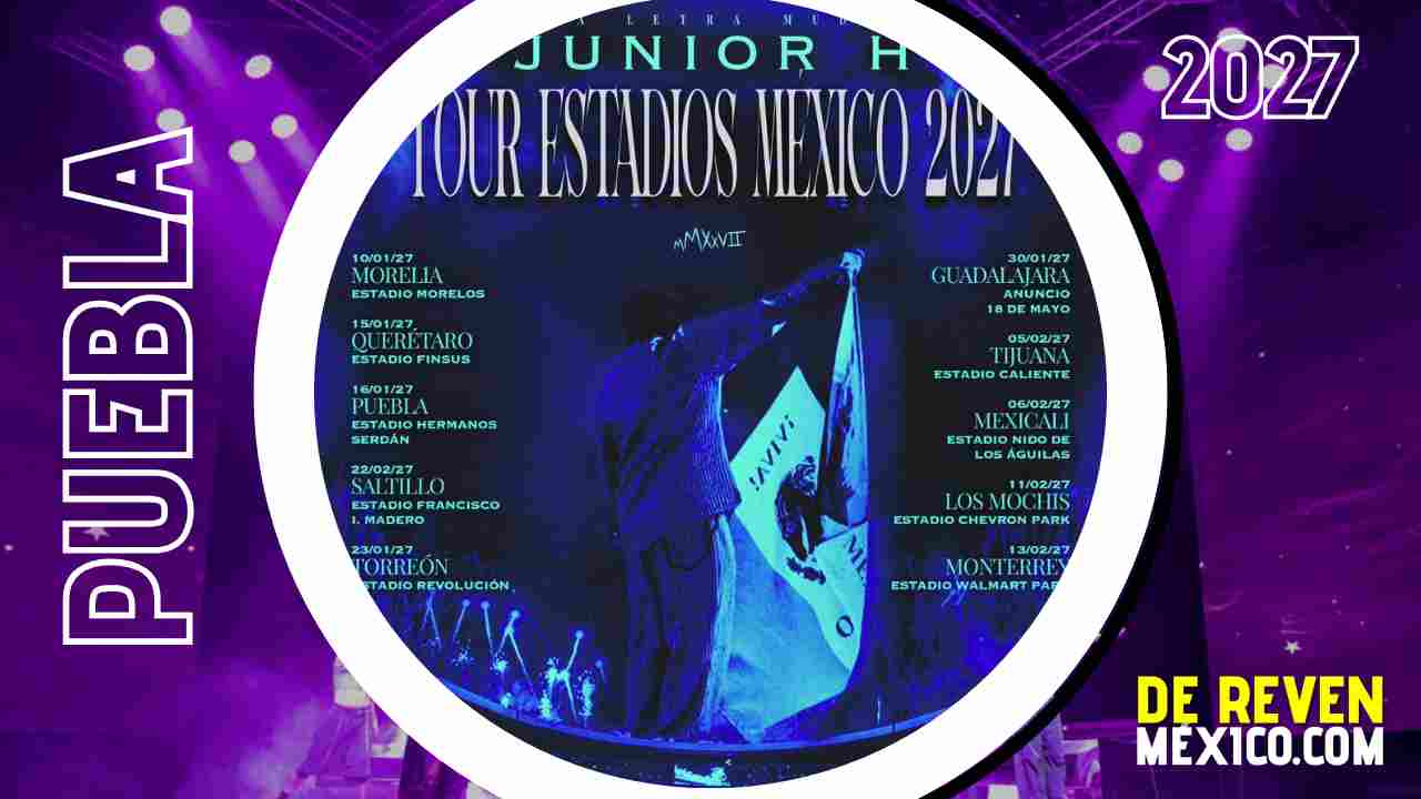JUNIOR H PUEBLA 2027 ESTADIO HERMANOS SERDÁN