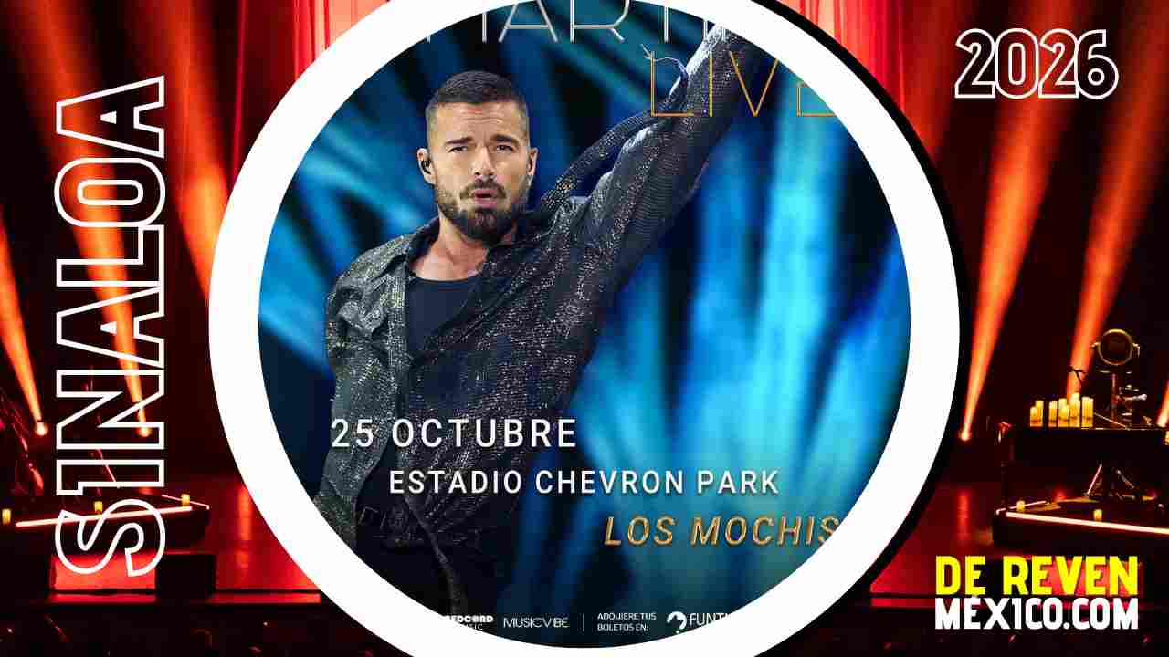RICKY MARTIN LOS MOCHIS 2026 CHEVRON PARK SINALOA
