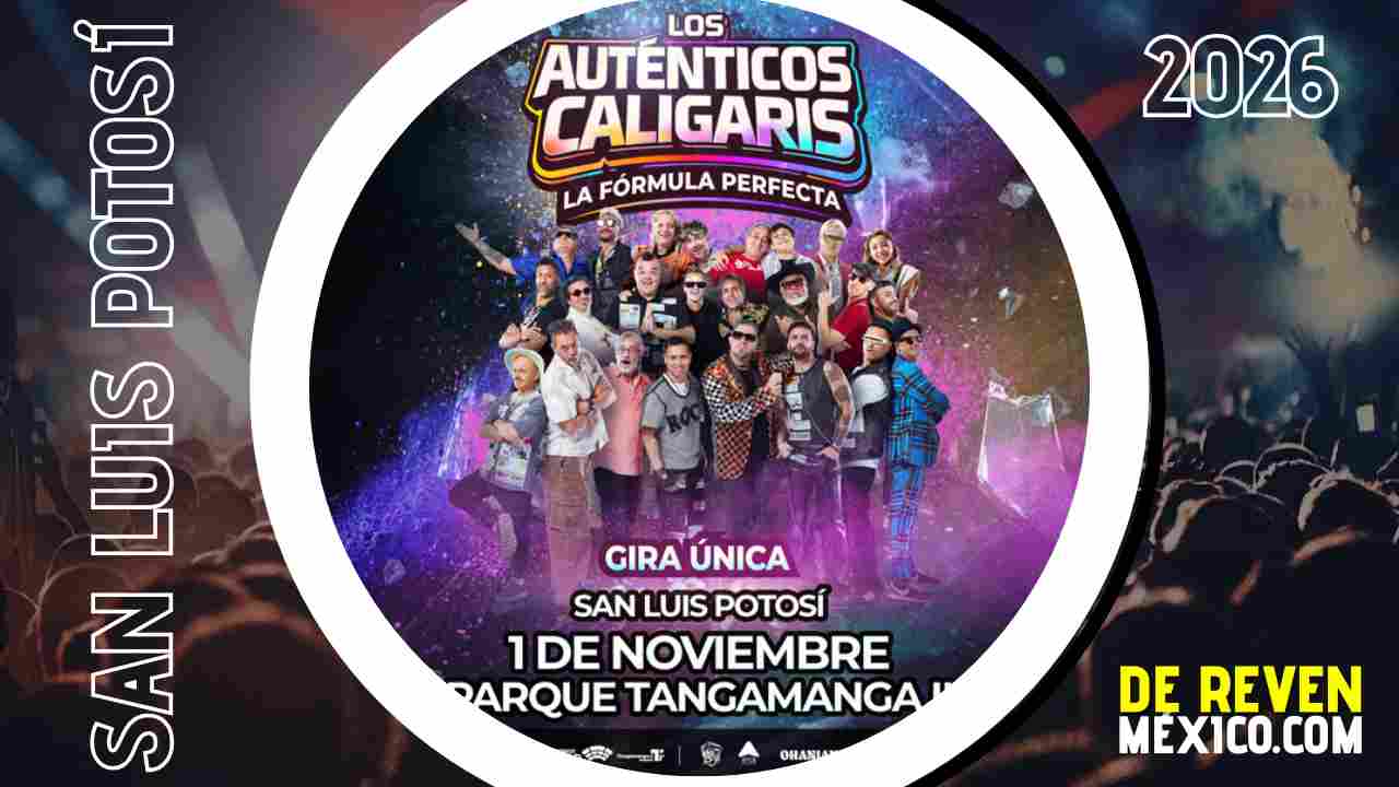 LOS AUTÉNTICOS CALIGARIS SAN LUIS POTOSÍ 2026 TEATRO TANGAMANGA 2
