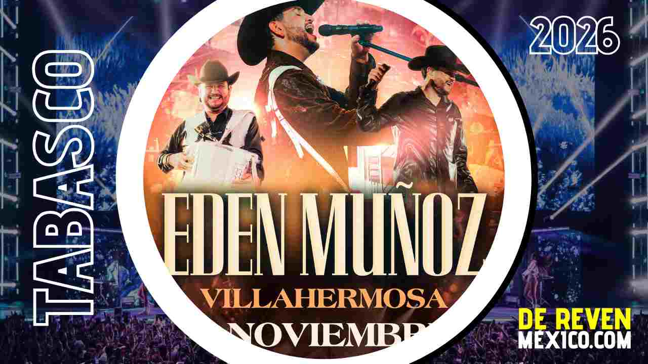 EDEN MUÑOZ VILLAHERMOSA 2026 TEATRO AL AIRE LIBRE PARQUE TABASCO