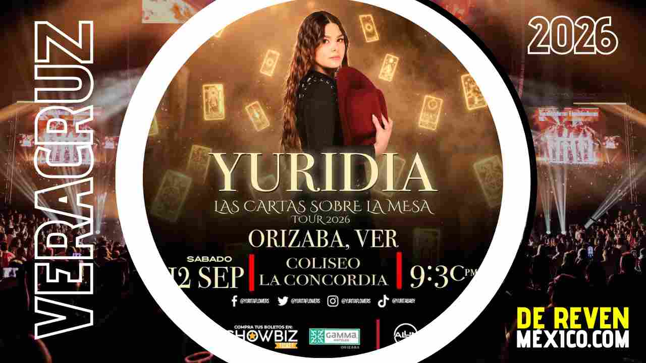 YURIDIA ORIZABA 2026 COLISEO LA CONCORDIA