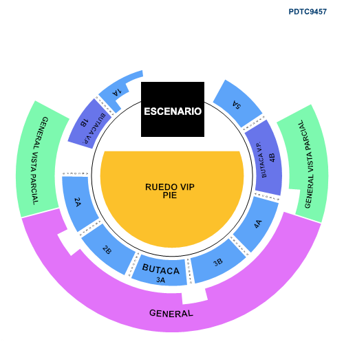 MAPA PLAZA DE TOROS CANCUN
