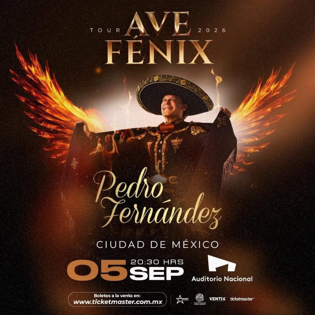 PEDRO FERNÁNDEZ CDMX 2026 AUDITORIO NACIONAL