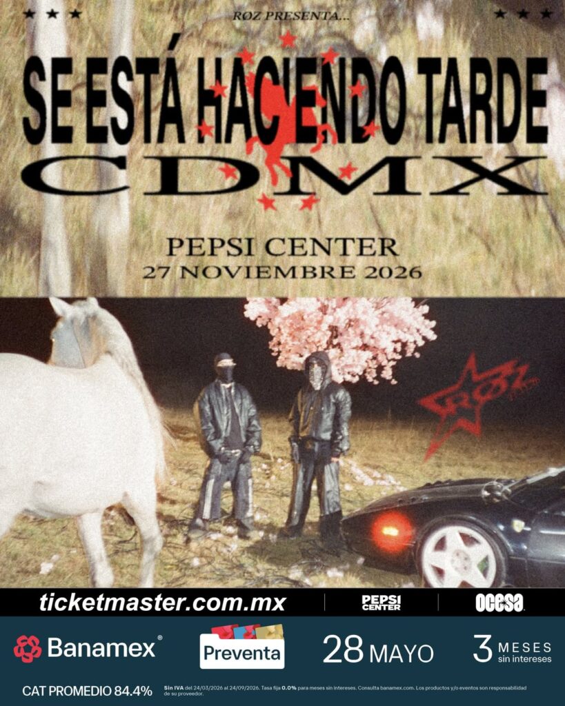 ROZ CDMX 2026 PEPSI CENTER