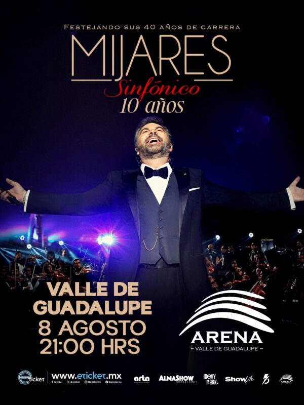 MIJARES SINFÓNICO ENSENADA 2026 ARENA VALLE DE GUADALUPE