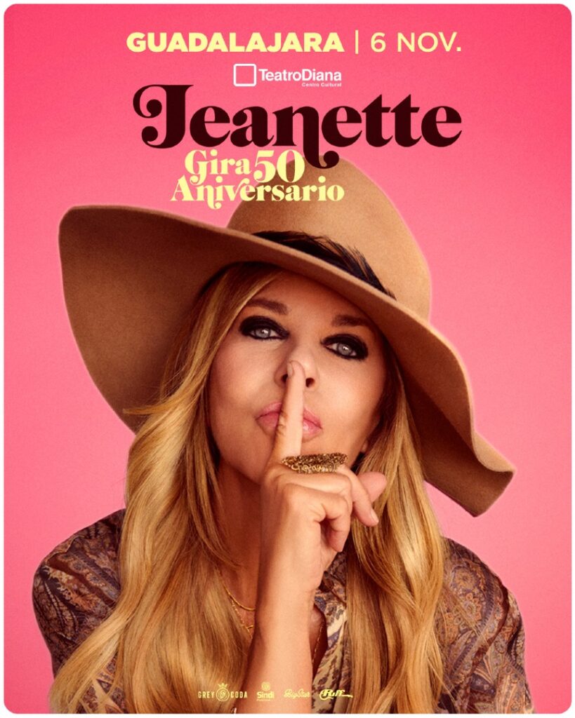JEANETTE GUADALAJARA 2026 TEATRO DIANA