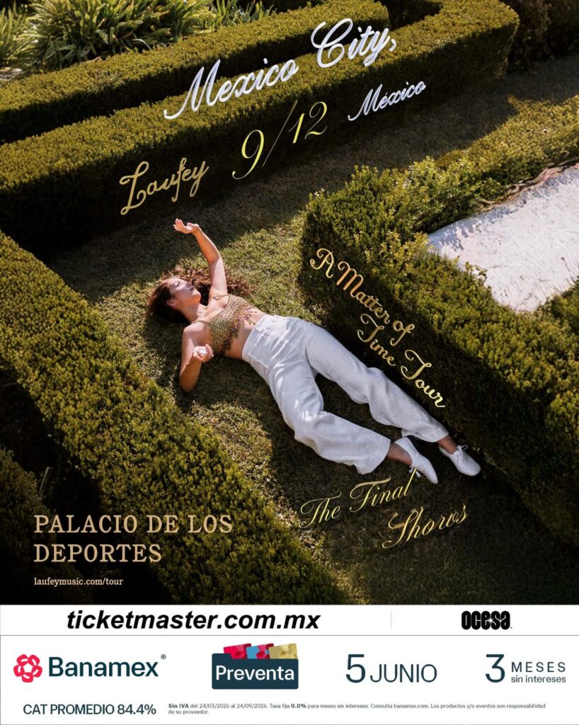 LAUFEY CDMX 2026 PALACIO DE LOS DEPORTES