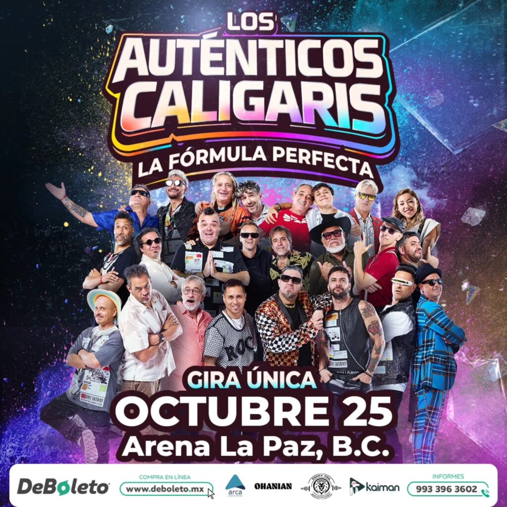 LOS AUTÉNTICOS CALIGARIS LA PAZ 2026 ARENA LA PAZ