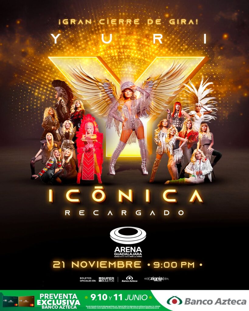 YURI GUADALAJARA 2026 ARENA GUADALAJARA