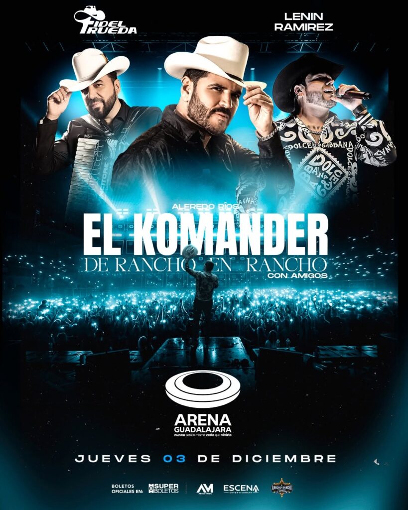 EL KOMANDER GUADALAJARA 2026 ARENA GUADALAJARA