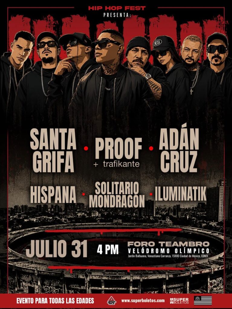 HIP HOP FEST CDMX 2026 FORO TEAMBRO