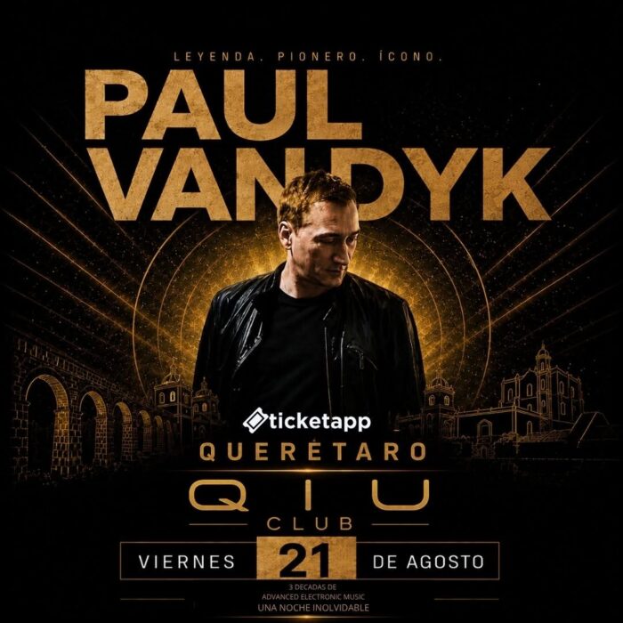 PAUL VAN DYK QUERÉTARO 2026 QIU CLUB