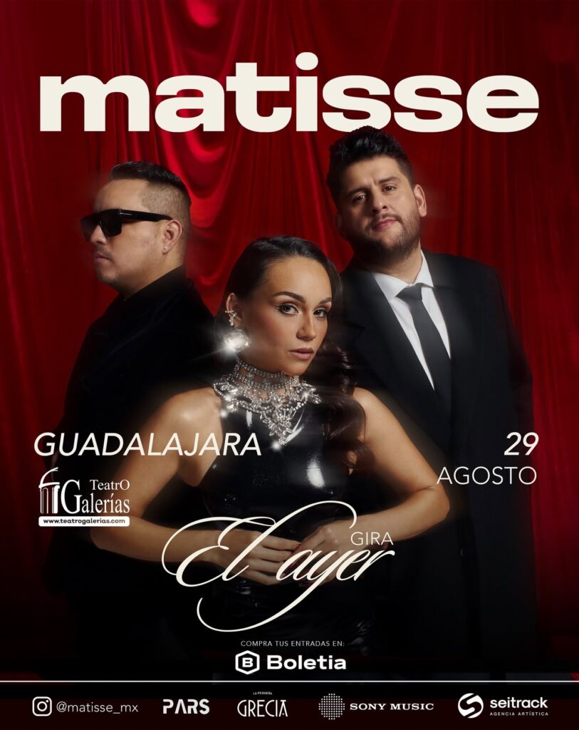 MATISSE GUADALAJARA 2026 TEATRO GALERÍAS
