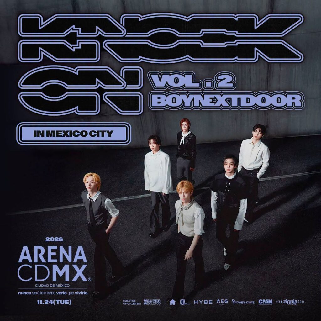 BOYNEXTDOOR ARENA CDMX 2026