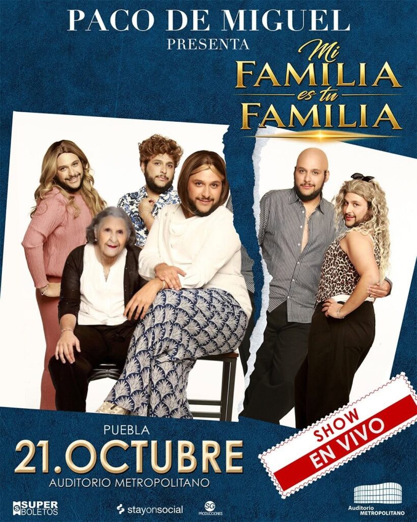 PACO DE MIGUEL PUEBLA 2026 AUDITORIO METROPOLITANO