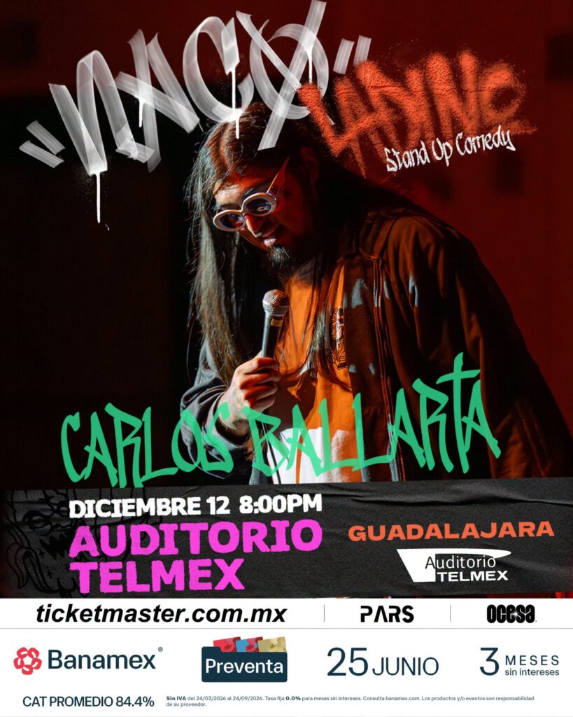 CARLOS BALLARTA GUADALAJARA 2026 AUDITORIO TELMEX