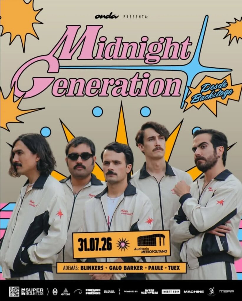 MIDNIGHT GENERATION PUEBLA 2026 AUDITORIO METROPOLITANO