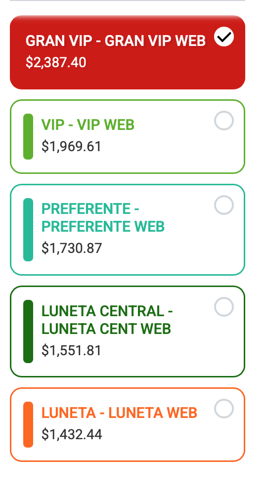 PRECIOS SENTIDOS OPUESTOS PUEBLA 2026 AUDITORIO METROPOLITANO