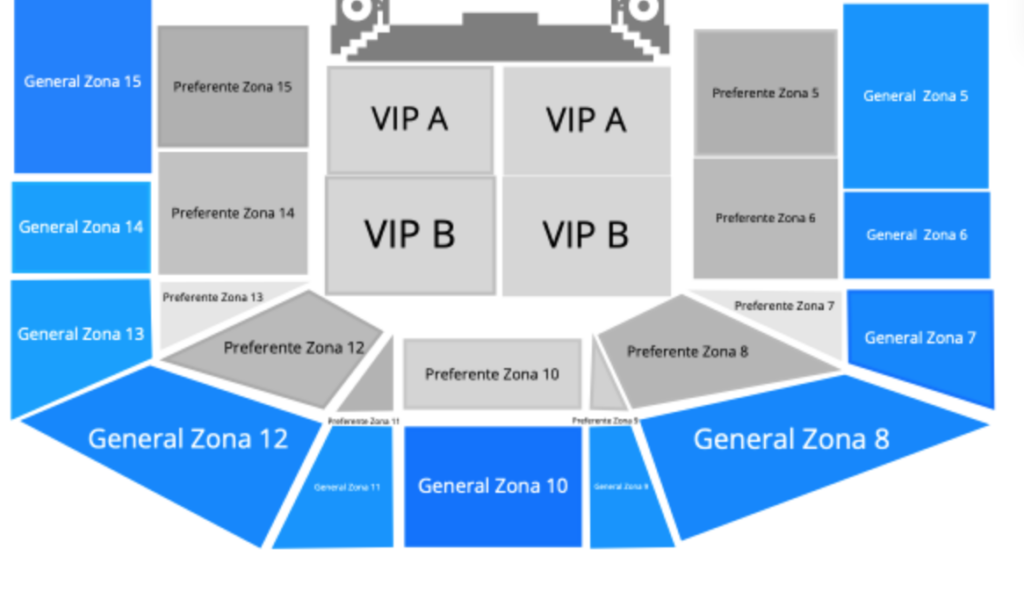 MAPA 90S POP TOUR CIUDAD JUÁREZ 2026 GIMNASIO UNIVERSITARIO