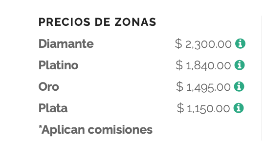 PRECIOS JULIETA VENEGAS LA PAZ 2026 TEATRO DE LA CIUDAD