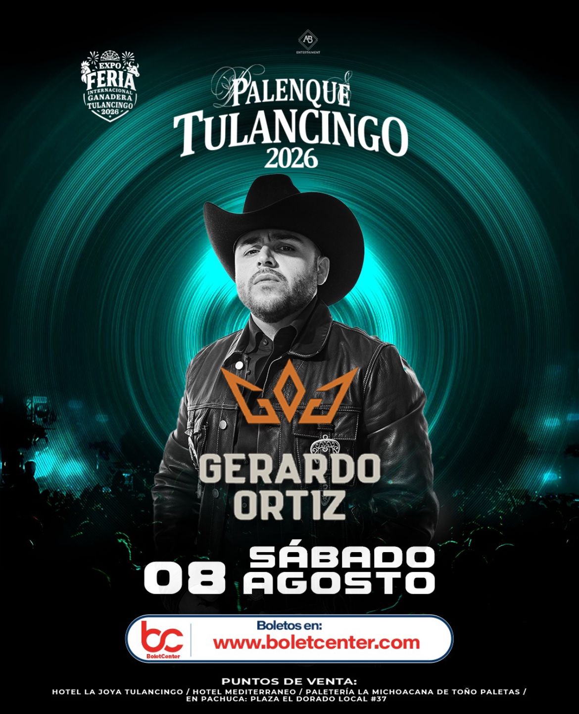 GERARDO ORTIZ PALENQUE TULANCINGO 2026 HIDALGO