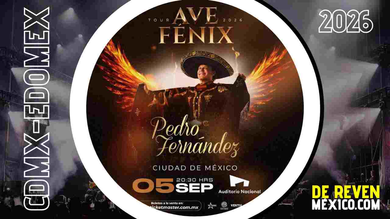 PEDRO FERNÁNDEZ CDMX 2026 AUDITORIO NACIONAL