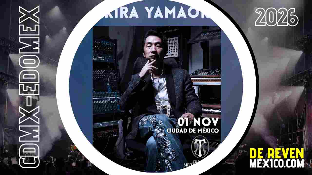 AKIRA YAMAOKA CDMX 2026 TEATRO METROPÓLITAN