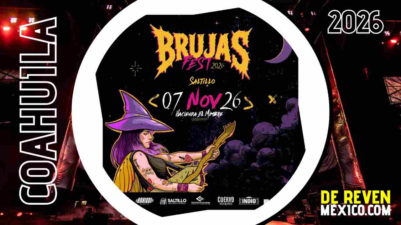 BRUJAS FEST 2026 SALTILLO HACIENDA EL MIMBRE