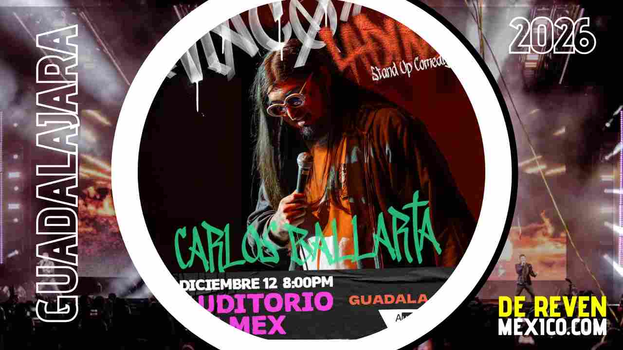 CARLOS BALLARTA GUADALAJARA 2026 AUDITORIO TELMEX