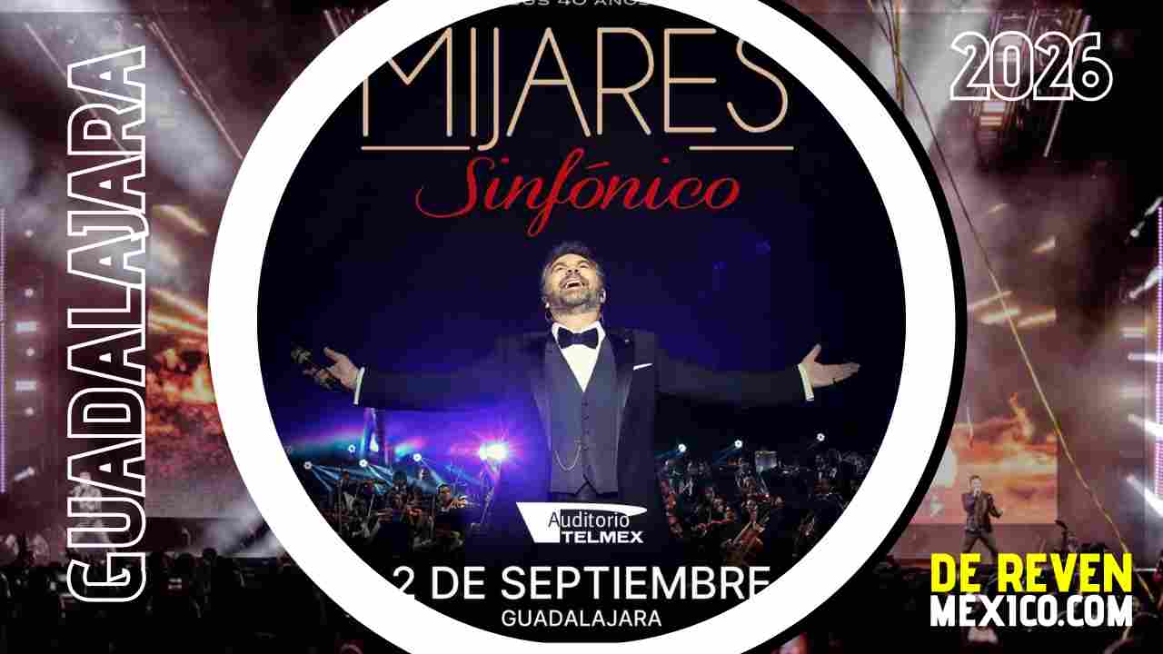 MIJARES SINFÓNICO GUADALAJARA 2026 AUDITORIO TELMEX