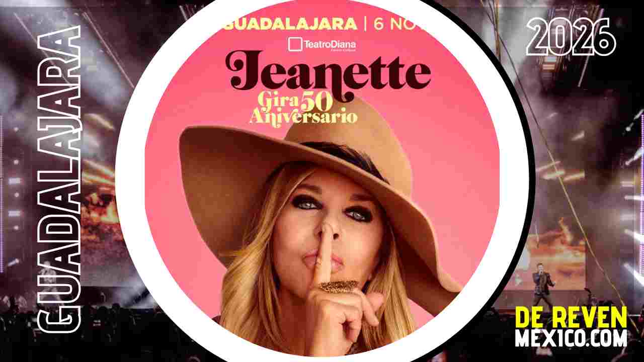 JEANETTE GUADALAJARA 2026 TEATRO DIANA