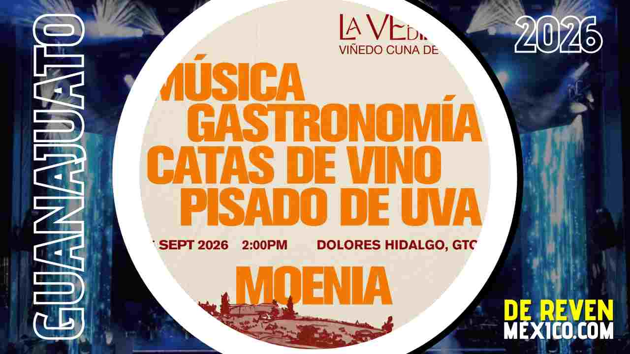 MOENIA EN LA VENDIMIA CUNA DE TIERRA 2026 GUANAJUATO