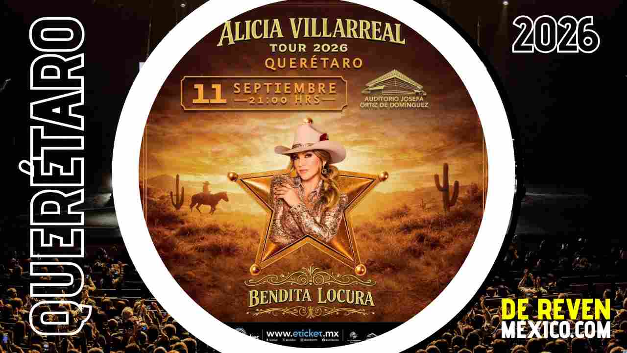 ALICIA VILLARREAL QUERÉTARO 2026 AUDITORIO JOSEFA ORTÍZ